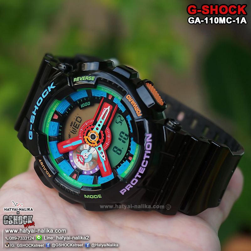 G-SHOCK GA-110MC-1AJFクレイジーカラーズ CASIO G-SHOCK Crazy Colors カシオ腕時計Gショック GA-110MC