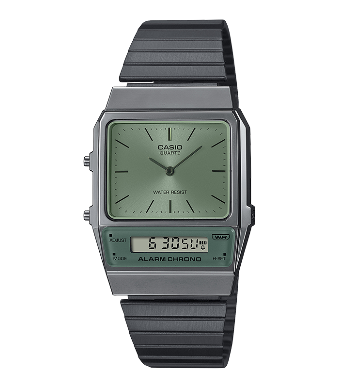 นาฬิกา คาสิโอ Casio STANDARD ANALOG-DIGITAL รุ่น AQ-800ECGG-3A ของแท้ รับประกัน1ปี