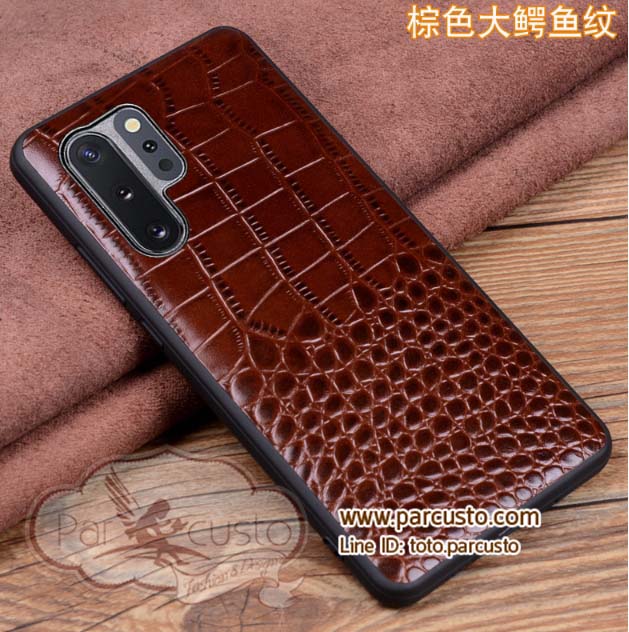 เคสฝาหลังหนังวัวแท้ Samsung Galaxy Note 10 / Note 10 Plus (โปรดระบุรุ่น) จาก Wobiloo [Pre-order]