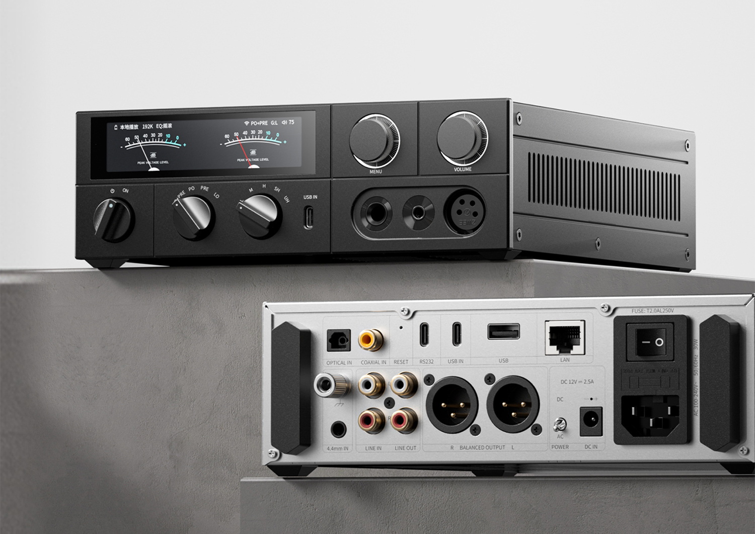 FiiO K15 DAC/AMP ตั้งโต๊ะชิป AKM AK4497S *2 รองรับ MQA, Dual Hi-Res ประกันศูนย์ไทย