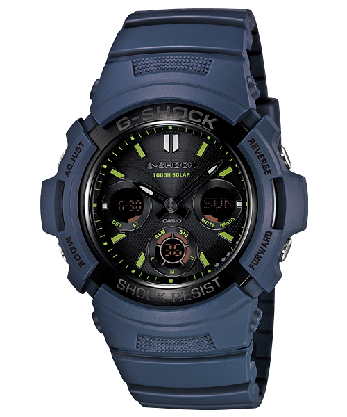 นาฬิกา คาสิโอ Casio G-Shock Limited model Navy Blue Series รุ่น AWR-M100NV-2A