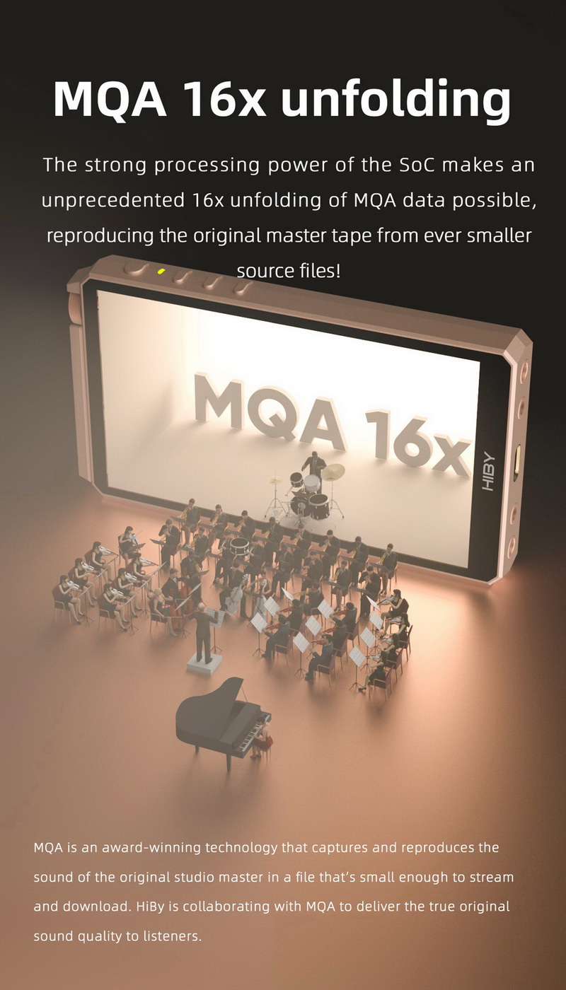 [PreOrder] ขาย Hiby RS6 DAP พกพา สถาปัตยกรรม Darwin ระดับเรือธง รองรับ MQA16x ประกันศูนย์ไทย