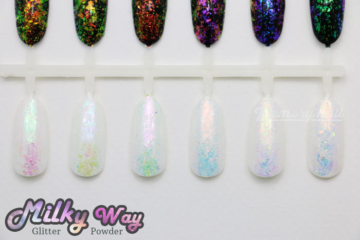 glitter powder,ผงเกร็ดทางช้างเผือก,ผงติดเล็บ,ผงแต่งเล็บ,กากเพชร,กากเพชรติดเล็บ