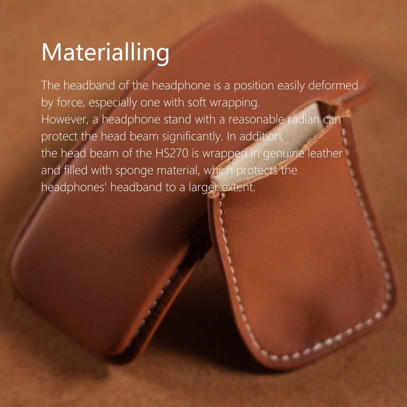 ขาย DD HS270 ขาตั้งหูฟัง Headphone หนังแท้ สำหรับหูฟังทุกรุ่น