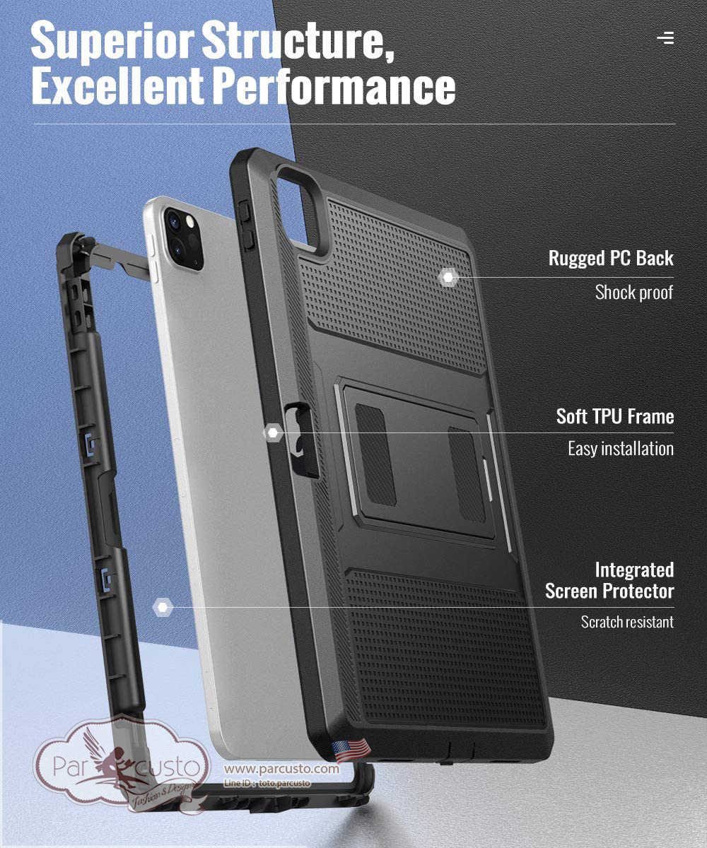 เคสกันกระแทก Apple iPad Pro 11 2021 จาก MoKo [Pre-order USA]