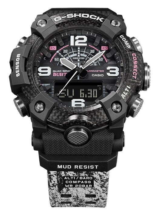 นาฬิกา Casio G-SHOCK x BURTON Mudmaster Limited Collaboration model รุ่น GG-B100BTN-1A ของแท้ รับประกัน1ปี