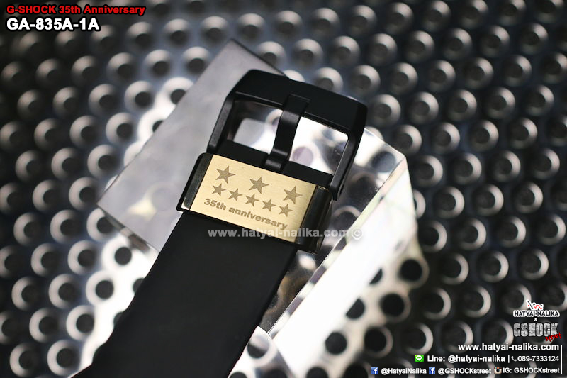 นาฬิกา Casio G-Shock 35th Anniversary Limited Edition BIG BANG BLACK series รุ่น GA-835A-1A ของแท้ รับประกัน1ปี