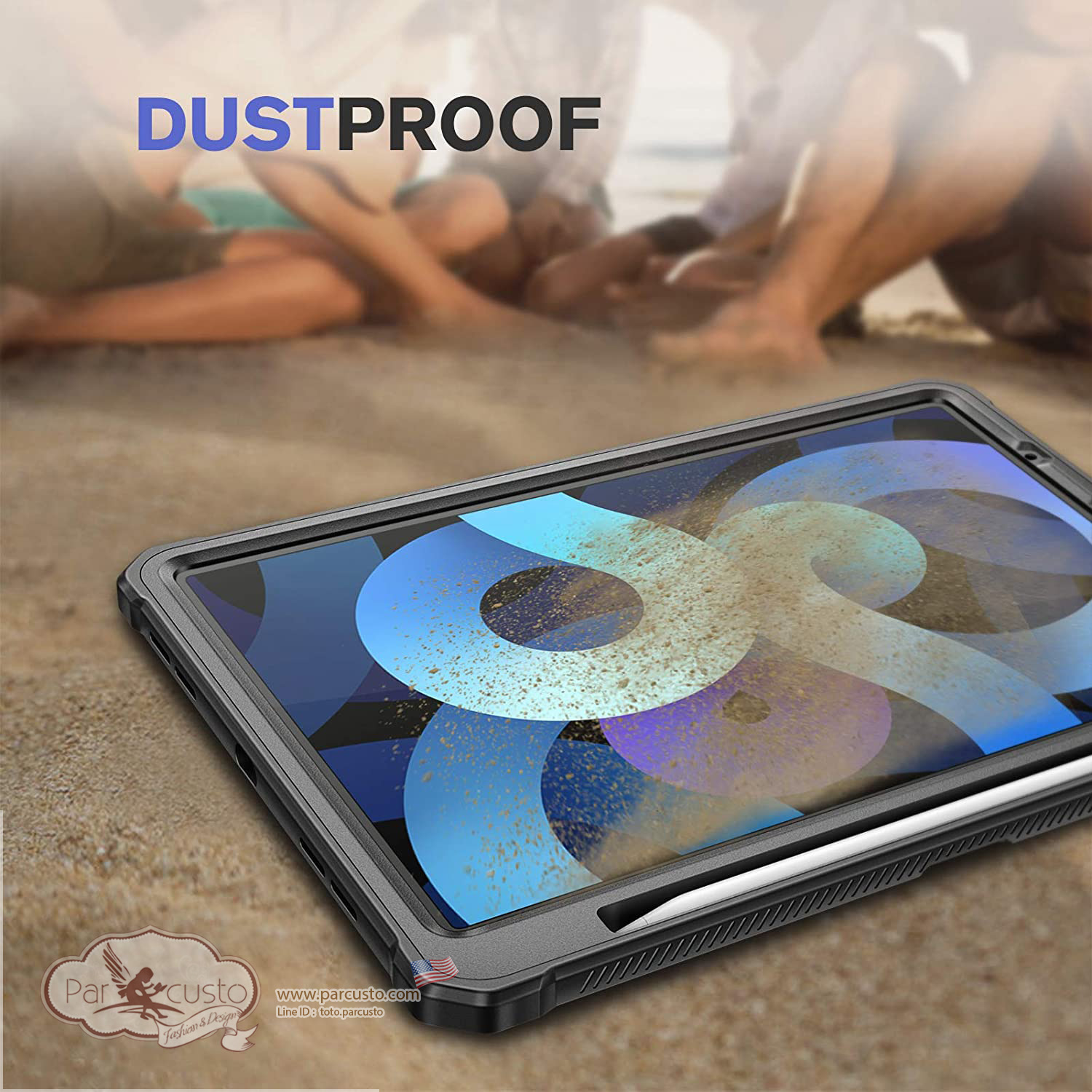 เคสกันกระแทก iPad Air 4th Generation 10.9 Inch 2020 [TUATARA] จาก Fintie [Pre-order USA]