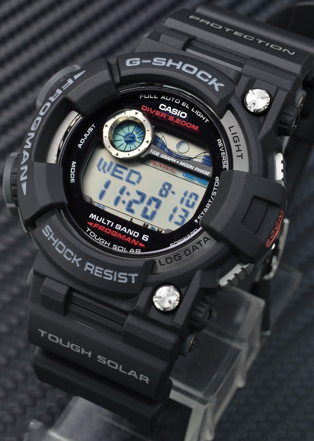 นาฬิกา Casio G-Shock FROGMAN multiband6 รุ่น GWF-1000-1 "Made in Japan" ของแท้ รับประกัน1ปี