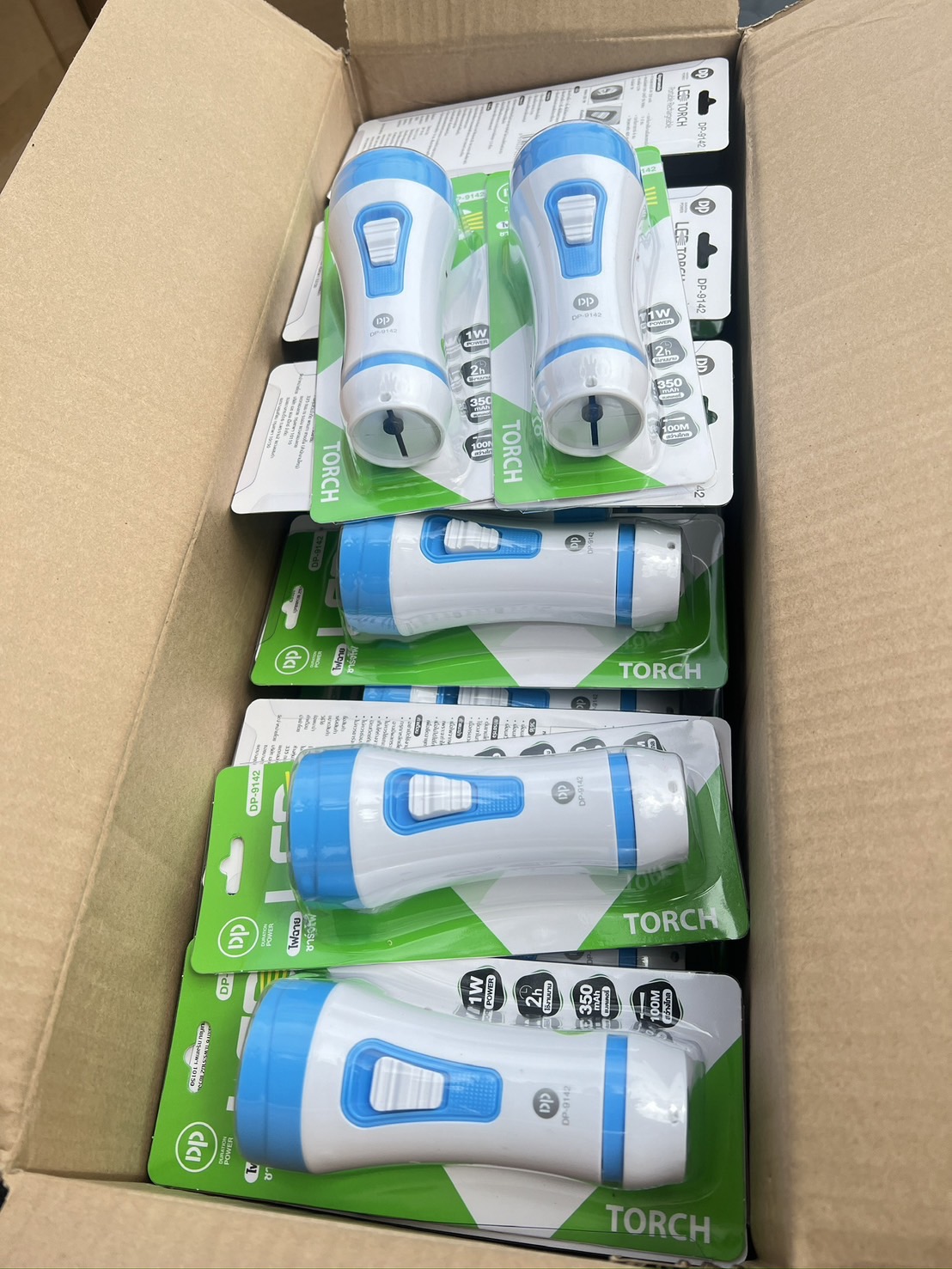 ไฟฉาย LED DP-9142 ของชำร่วย คละสี