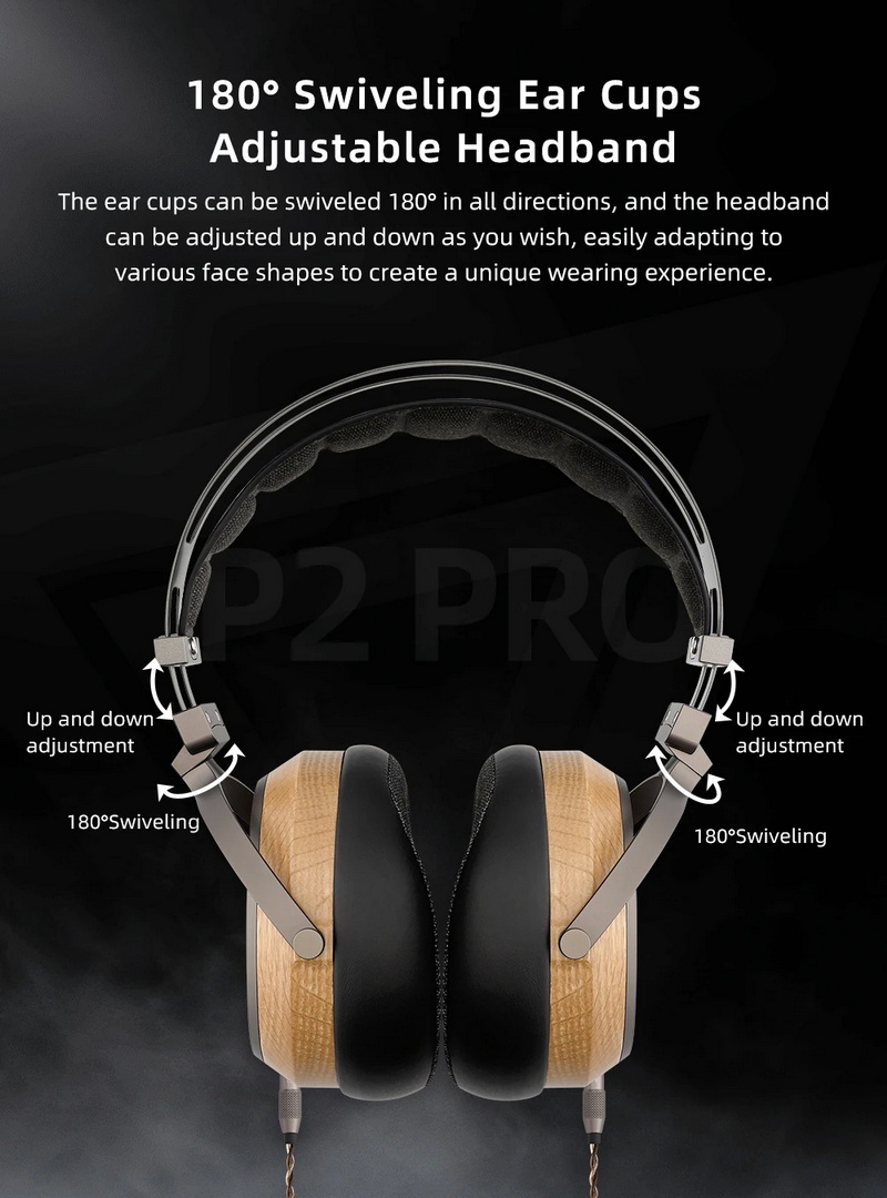 Sivga P2 Pro หูฟัง Headphone ไดรเวอร์ Planar ไม้แบบเปิดด้านหลัง ประกันศูนย์ไทย