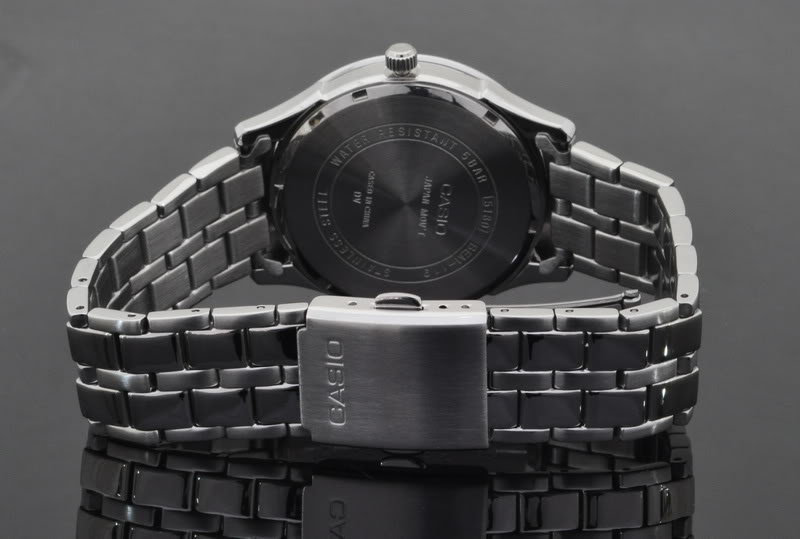 นาฬิกา คาสิโอ Casio BESIDE 3-HAND ANALOG รุ่น BEM-119D-7A ของแท้ รับประกัน 1 ปี