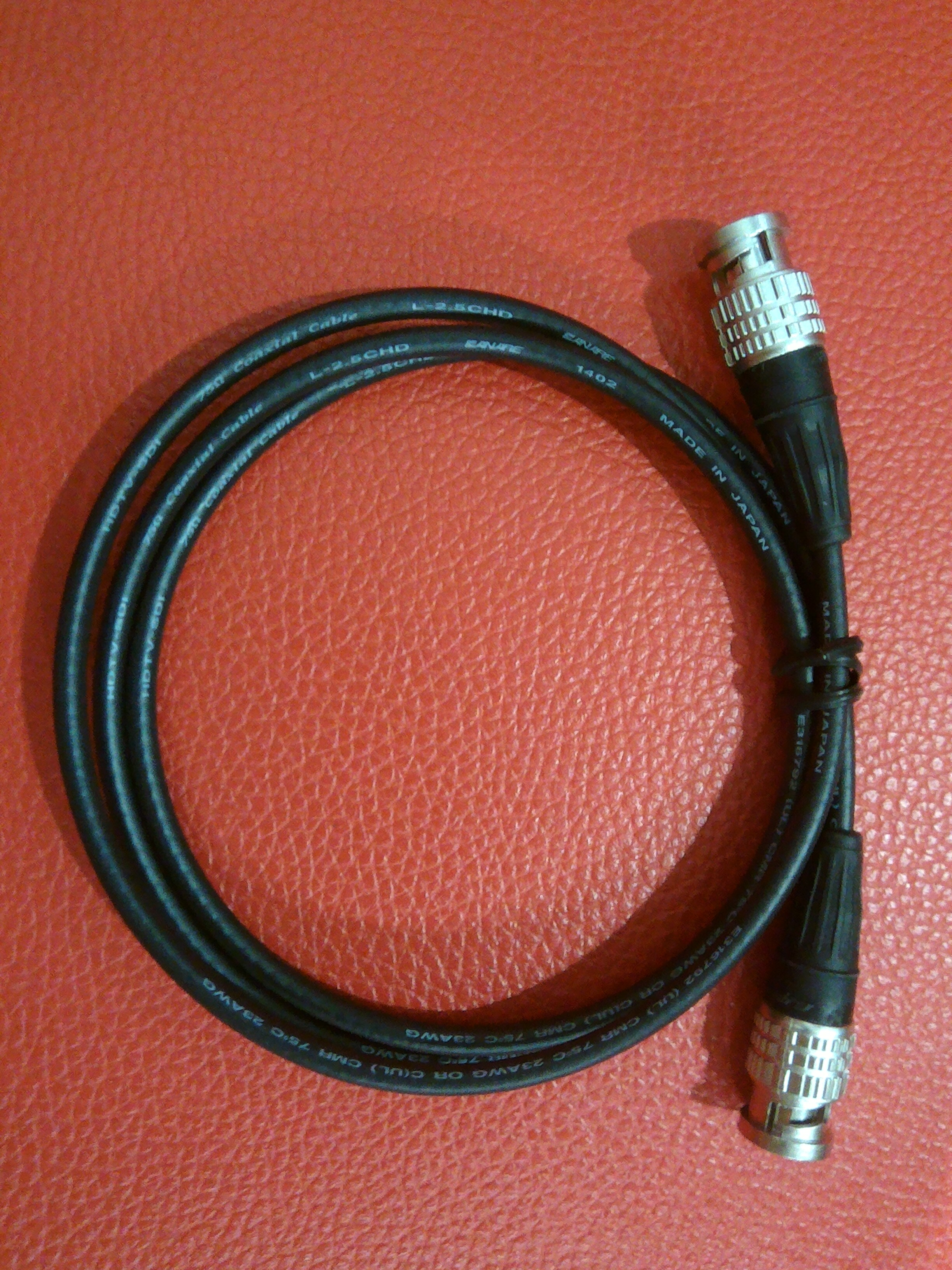 SDI Canare L2.5CHD สายสัญญาณคุณภาพสูง Made in Japan