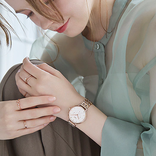 นาฬิกา คาสิโอ Casio SHEEN SAPPHIRE CRYSTAL คริสตัลแซฟไฟร์ SHE-4541 series รุ่น SHE-4541CG-7A ของแท้ รับประกัน1ปี