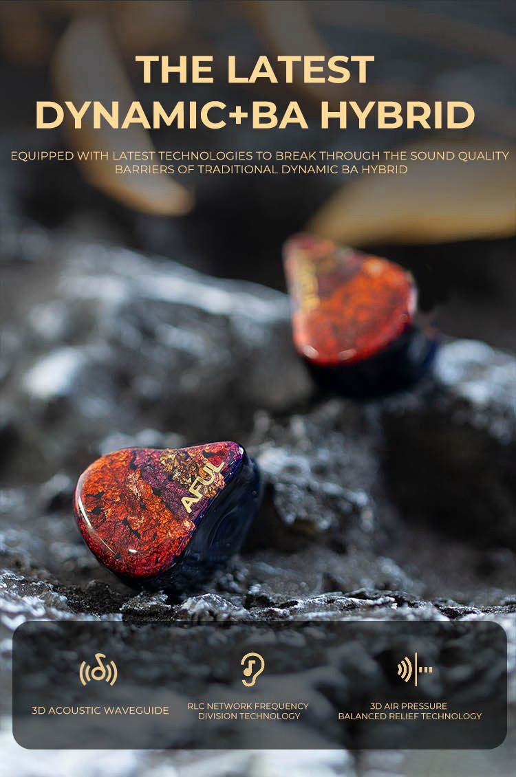 AFUL Performer 5 หูฟัง 5 ไดรเวอร์ 4BA+1DD ประกันศูนย์ไทย