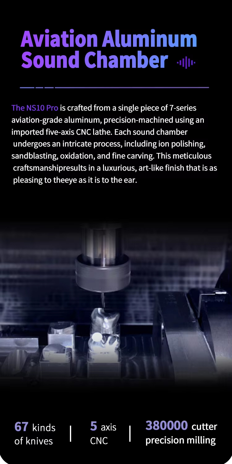 BGVP NS10Pro หูฟัง IEMs 10 ไดรเวอร์ 8BA+2DD สายชุบเงิน เปลี่ยนท่อนำเสียงได้ รองรับ Hi-Res ประกันศูนย์ไทย