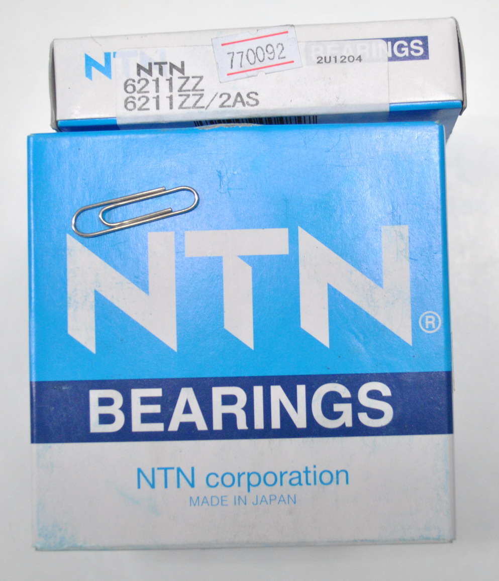NTN ตลับลูกปืน 6211ZZ/2AS JP30A1 (55x100x21)