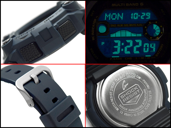 นาฬิกา คาสิโอ Casio G-Shock Limited Rare item หายาก รุ่น GW-7900NV-2ER MultiBand6 (ไม่วางขายในไทย) [EUROPE]