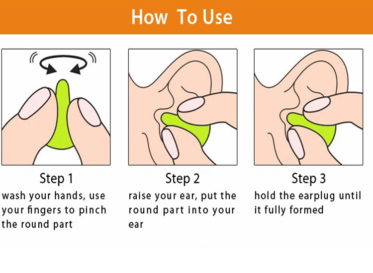 EAR PLUG mack's 5 pairs (Safe Sound)