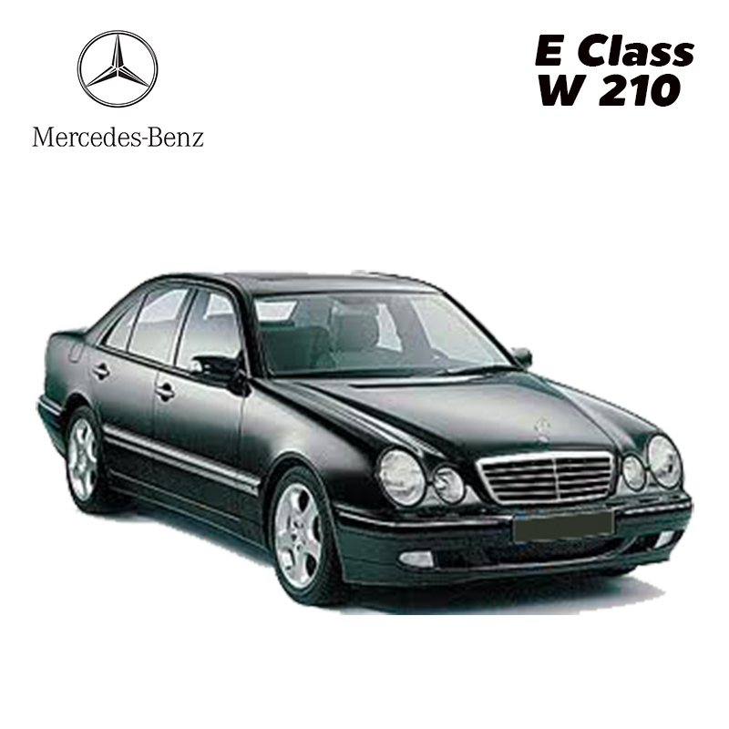 พรมดักฝุ่นไวนิล ORIGINAL รถ Benz E Class รหัส W 210 ชุดภายในห้องโดยสาร จำนวน 5 ชิ้น