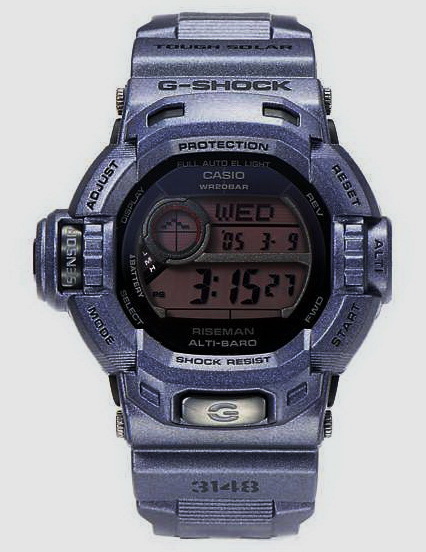 นาฬิกา คาสิโอ Casio Master of G Rise Man Limited Edition รุ่น G-9200MS-8
