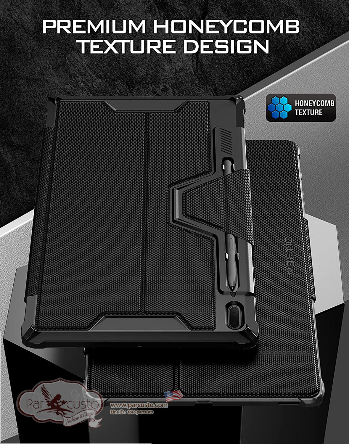 เคส Samsung Galaxy Tab S7 FE 12.4 inch 2021 [Explorer] จาก Poetic [หมด]