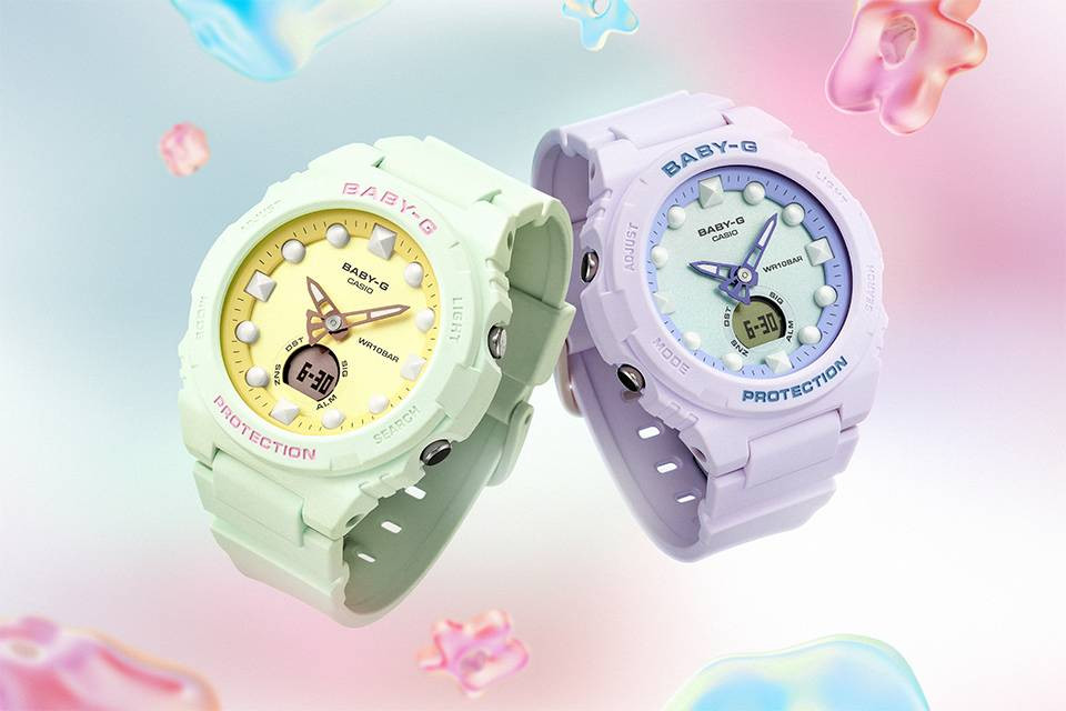 นาฬิกา Casio BABY-G Special Color Fantasy Holographic series รุ่น BGA-320FH-4A ของแท้ รับประกัน1ปี
