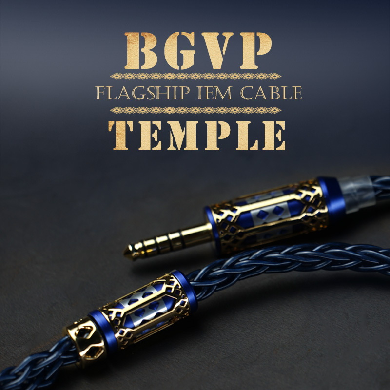 [PreOrder] BGVP TempleofGod สายหูฟัง IEM ระดับเรือธง ประสิทธิภาพที่ดีเยี่ยม ประกันศูนย์ไทย