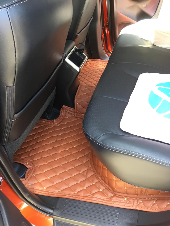 พรมรถยนต์ 6D รถ MITSUBISHI ALL NEW TRITON 4 DOOR ปี 2019-2022 ชุดภายในห้องโดยสาร จำนวน 3 ชิ้น