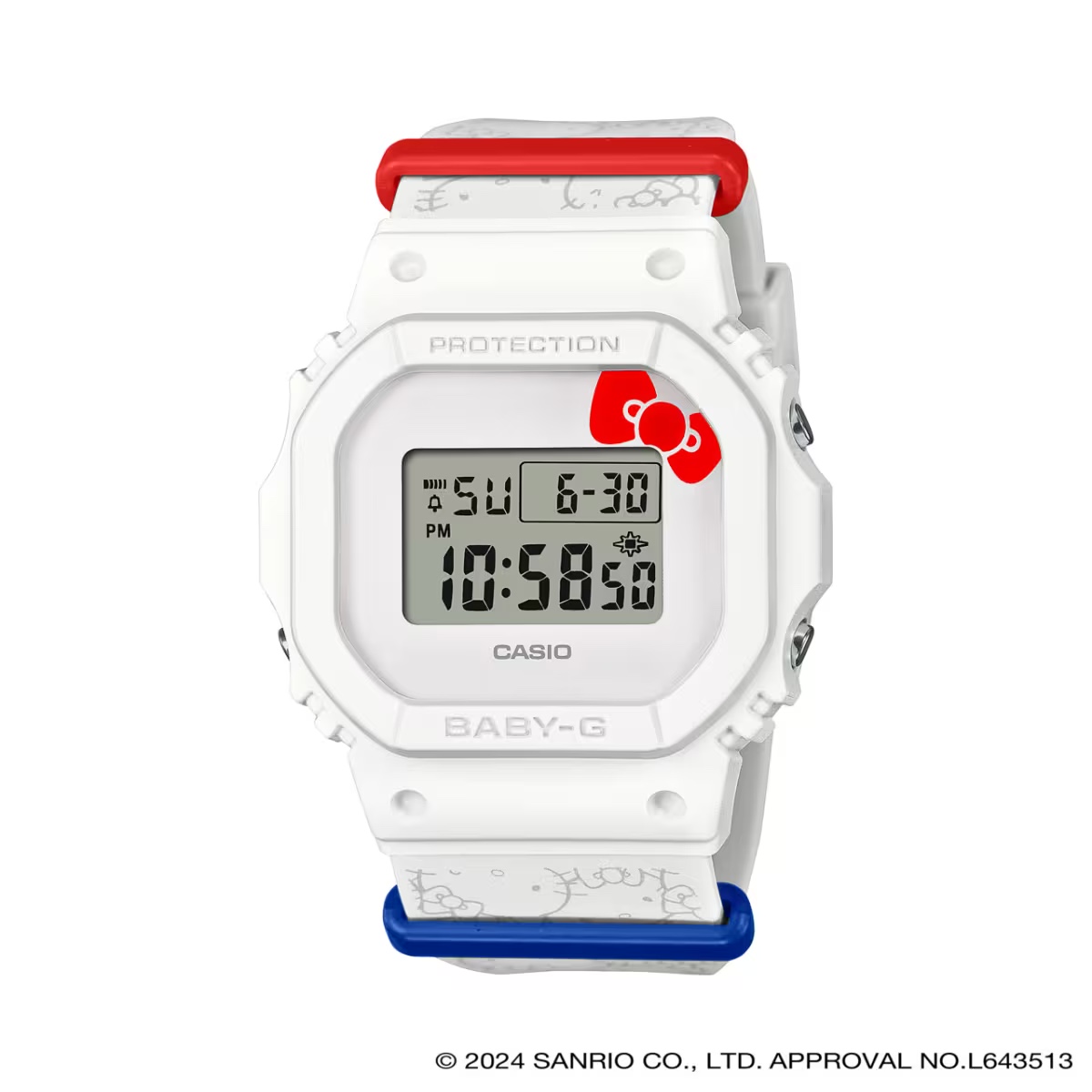 นาฬิกา Casio BABY-G Limited HELLO KITTY ครบรอบ50ปี และ Baby-G ครบรอบ30ปี ปี2024 รุ่น BGD-565KT-7 ของแท้ รับประกัน1ปี