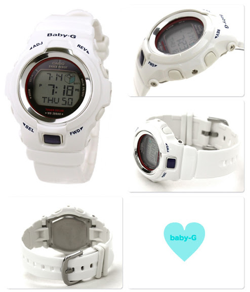 นาฬิกา คาสิโอ Casio Baby-G 200-meter water resistance TOUGH SOLAR รุ่น BGR-300EM-7DR