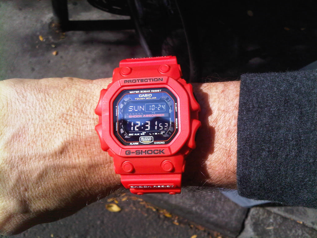 นาฬิกา คาสิโอ Casio G-Shock Standard digital MUDMAN XXL รุ่น GX-56-4ADR ”ยักษ์ส้ม“