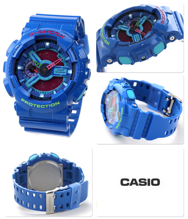 นาฬิกา คาสิโอ Casio G-Shock Standard Analog-Digital รุ่น GA-110HC-2A “Hyper Color” (CMG) หายาก