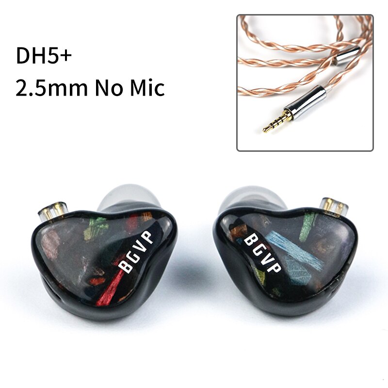 ขาย BGVP DH5 หูฟัง IEMs 5ไดรเวอร์ 4BA+1DD รองรับ Hi-Res