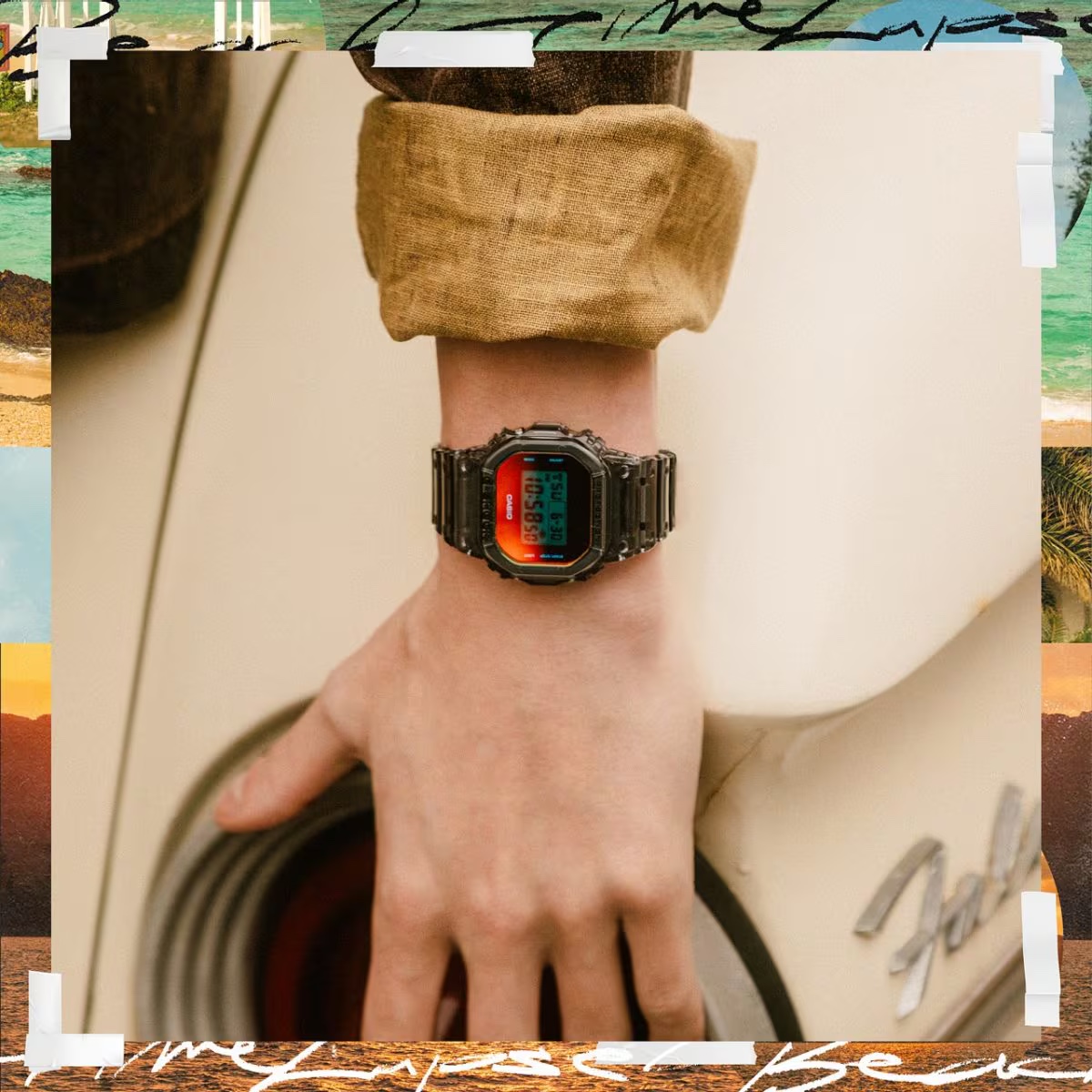 นาฬิกา Casio G-Shock Special color Time Lapse series รุ่น DW-5600TLS-8 ของแท้ รับประกัน1ปี