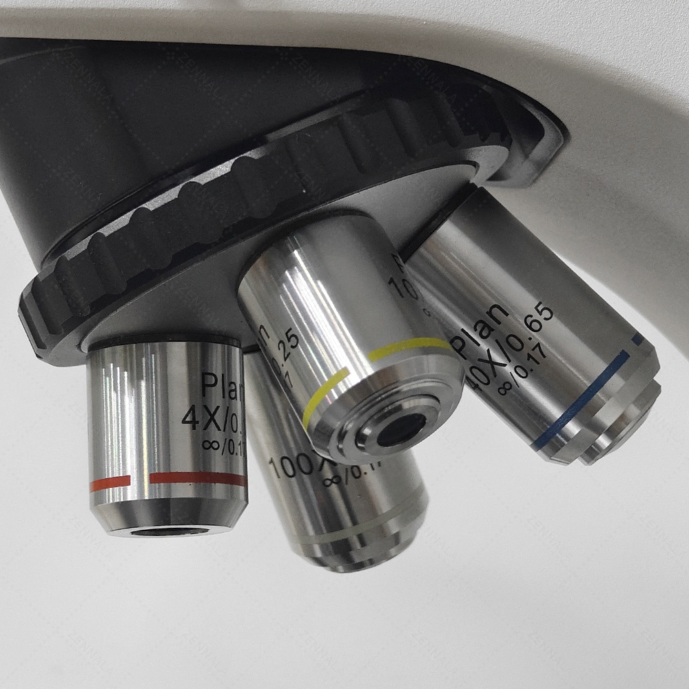 กล้องจุลทรรศน์ Trinocular 2000x ระบบ Infinity มีช่องต่อกล้อง ต่อจอเสริม รุ่น CM2000