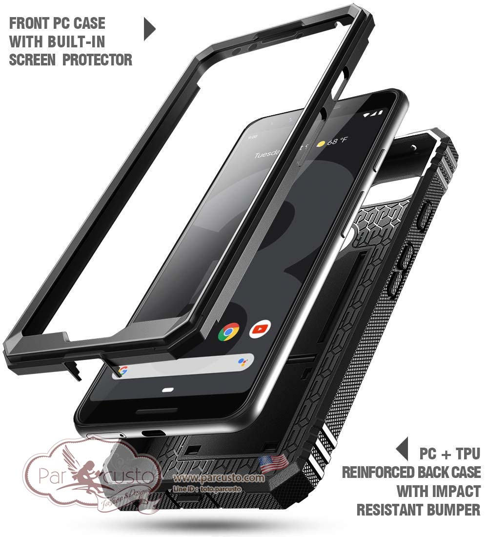 เคสกันกระแทก Google Pixel 3 [Revolution] จาก Poetic [Pre-order USA]