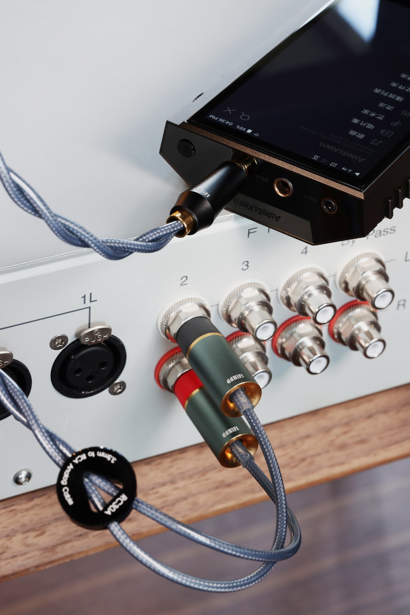 DD RC40A สายสัญญาณเสียงแจ็ค 4.4 มม. ออก RCA ซ้าย ขวา สำหรับเครื่องเสียง ประกันศูนย์ไทย