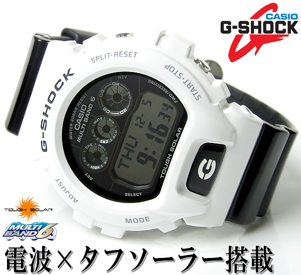 นาฬิกา คาสิโอ Casio G-Shock Garish White Limited tough solar รุ่น GW-6900GW-7ER แพนด้า2 (ไม่วางขายในไทย) หายากมาก