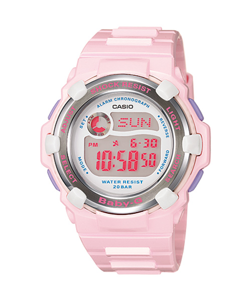 นาฬิกา คาสิโอ Casio Baby-G 200-meter water resistance รุ่น BG-3000A-4