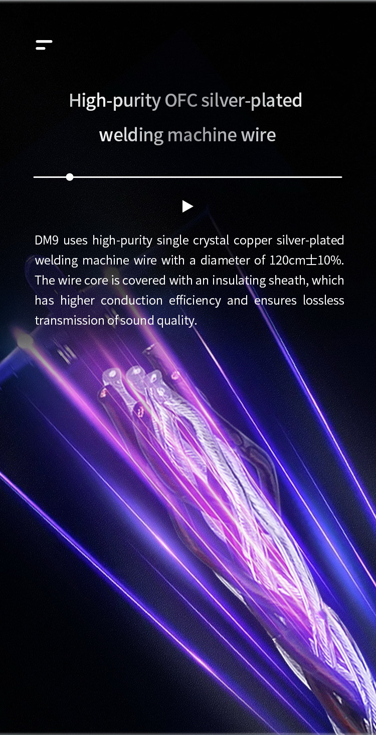 ขาย หูฟัง CIEM BGVP DM9 หูฟังหล่อหู 9 ไดรเวอร์ 4EST+4BA+1DD ประกันศูนย์ไทย