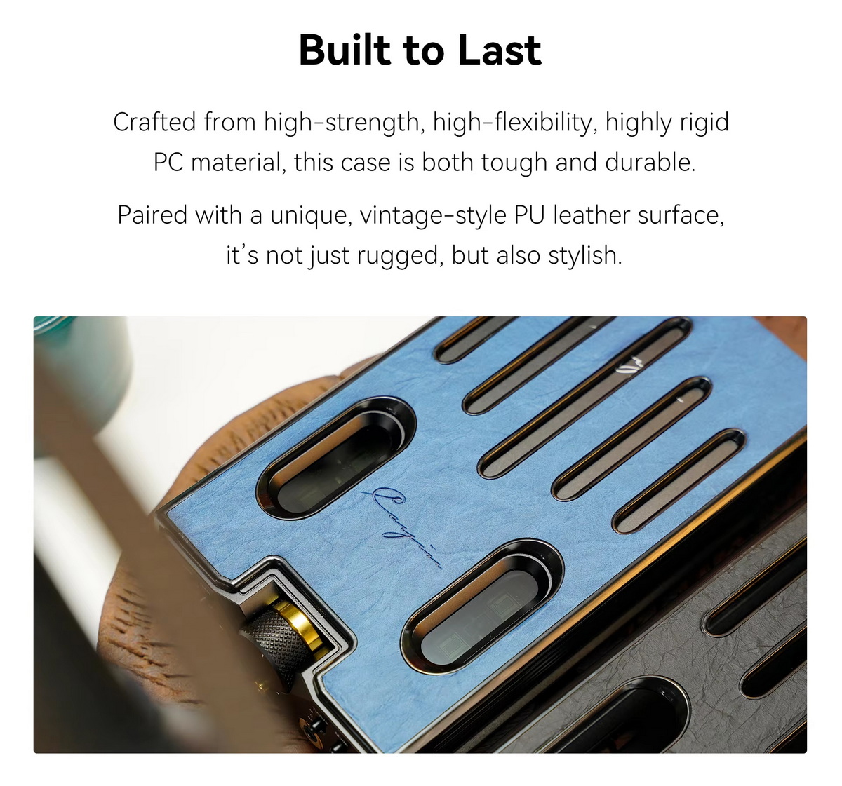 เคสหนังสำหรับ C9ii ให้การป้องกันที่ยอดเยี่ยม ทนทาน เฉพาะเคส [-เคส-]