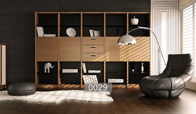 ฉากสำหรับถ่ายรูปหรือ Live สีสวยสด รูปชั้นวางของชั้นหนังสือ #01 ขนาด 2x1.5m [หมด]