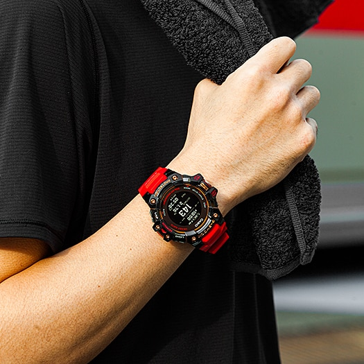 นาฬิกา Casio G-Shock G-SQUAD Heart rate monitor & GPS GBD-H1000 series รุ่น GBD-H1000-4A1 ของแท้ รับประกัน1ปี