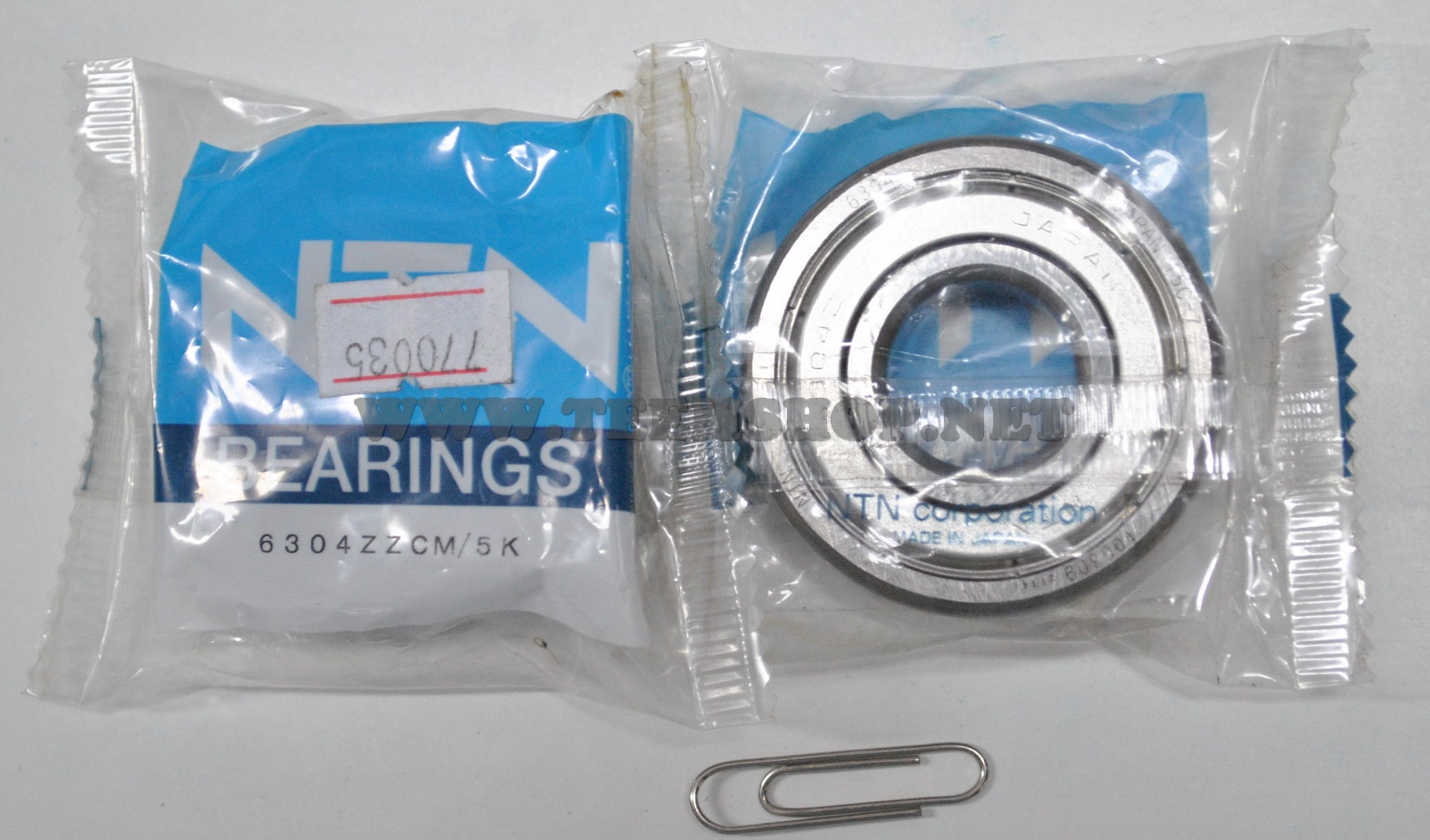 NTN ตลับลูกปืน 6304ZZCM/5K JP30A1 (20x52x15)