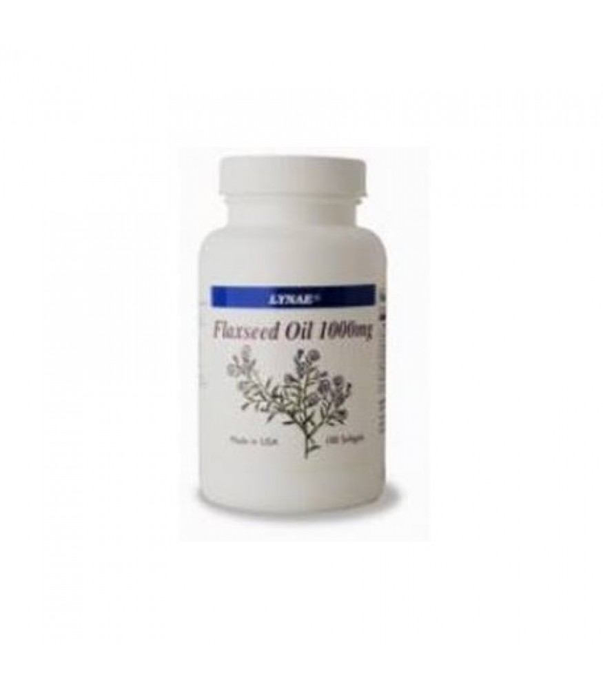 Lynae Flaxseed Oil 1000 mg. 100 tablet ไลเน่ น้ำมันจากเมล็ดพืชเหลือ