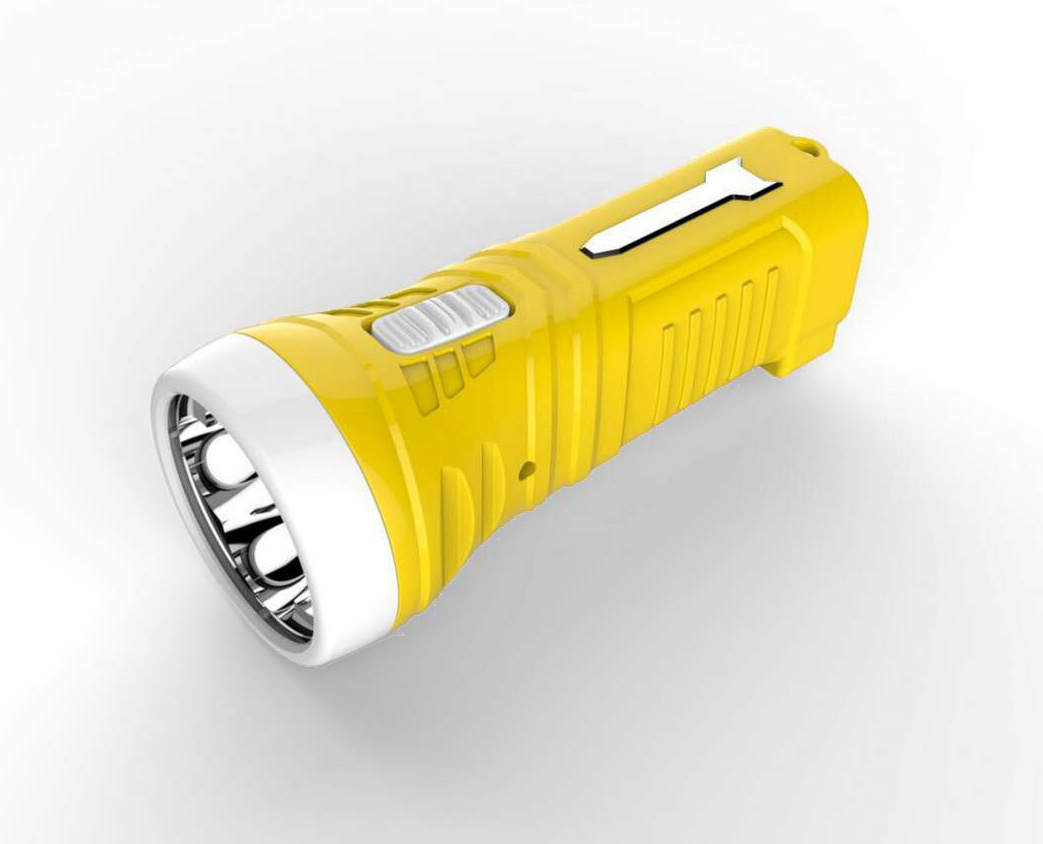 ไฟฉาย YG-3296 LED4 ดวง ปรับความสว่างได้ ไฟแรง