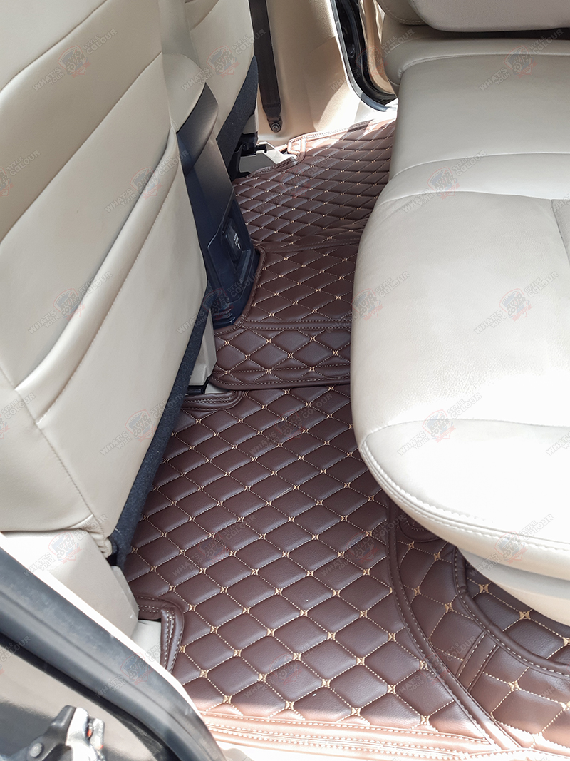 พรมรถยนต์ 6D รถ ISUZU MU-X ปี 2013-2020 ชุดเต็มคัน+หลังเบาะ+แผ่นท้าย จำนวน 9 ชิ้น