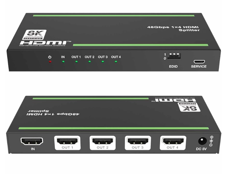 VACOTEK H-SPK14 8K HDMI 2.1 Splitter