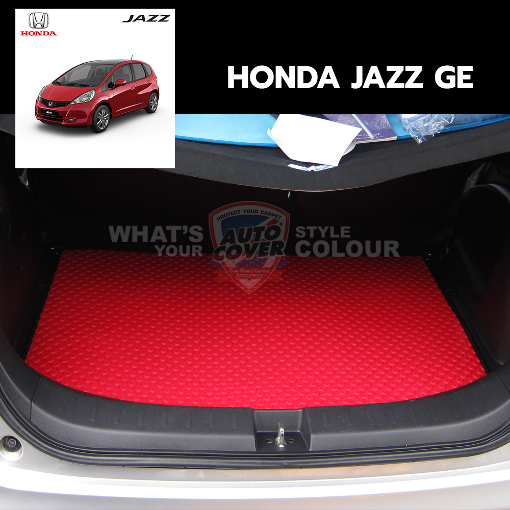 พรมกระดุมแผ่นท้ายสัมภาระ รถ HONDA JAZZ (GE) ปี 2008-2013 จำนวน 1 แผ่น